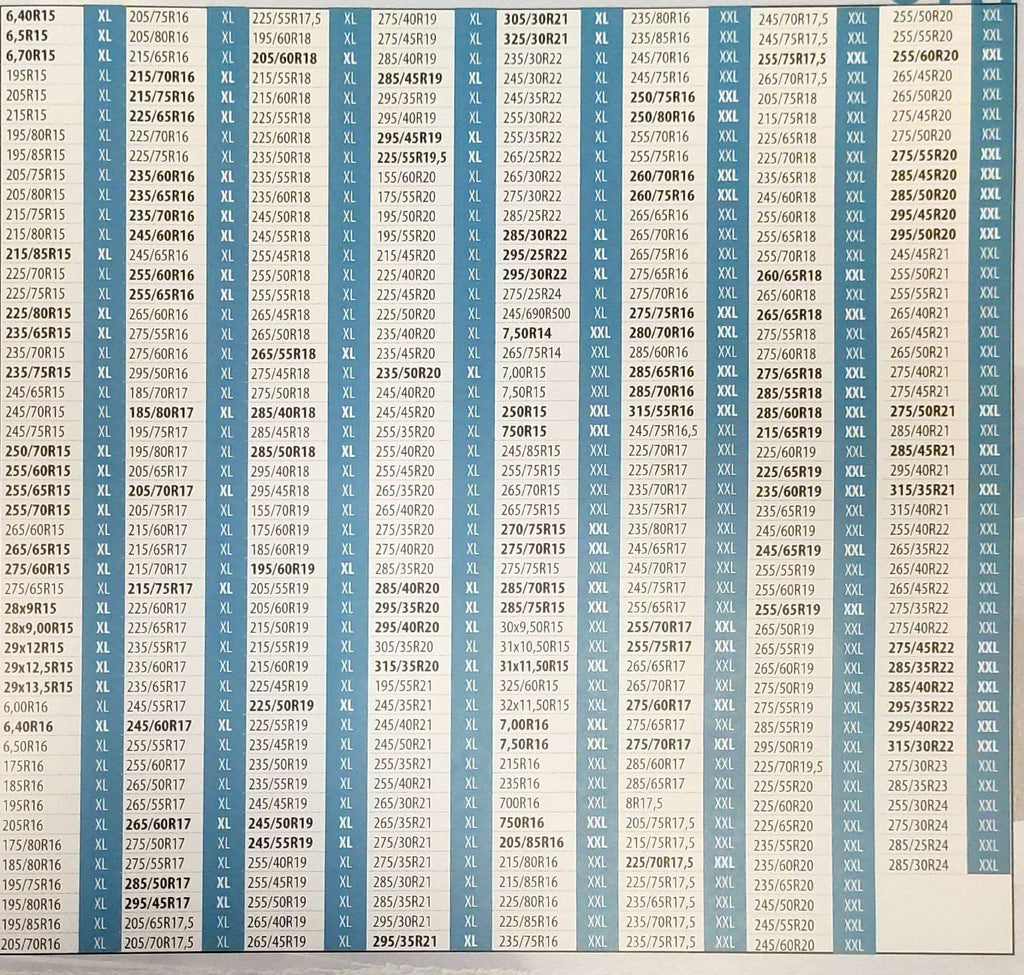 GreenValley da Neve Omologate Italia EN 16662-1:2020 Star Gripper 2 Catene da Neve in Tessuto per Auto, Snow Sock (Misure per Pneumatici Dettagliate all'Interno)